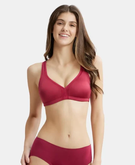 Anemone Non Padded Soft Touch Microfiber Elastane Stretch Full Coverage Everyday Bra