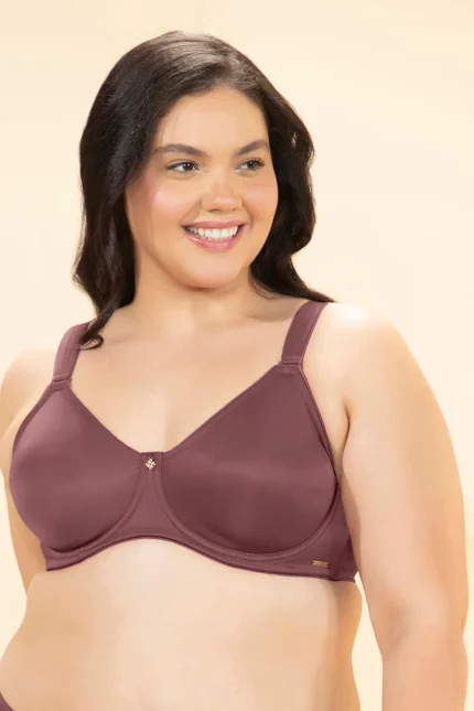 Wild Ginger Delight Minimizer Non-Padded Wired Bra