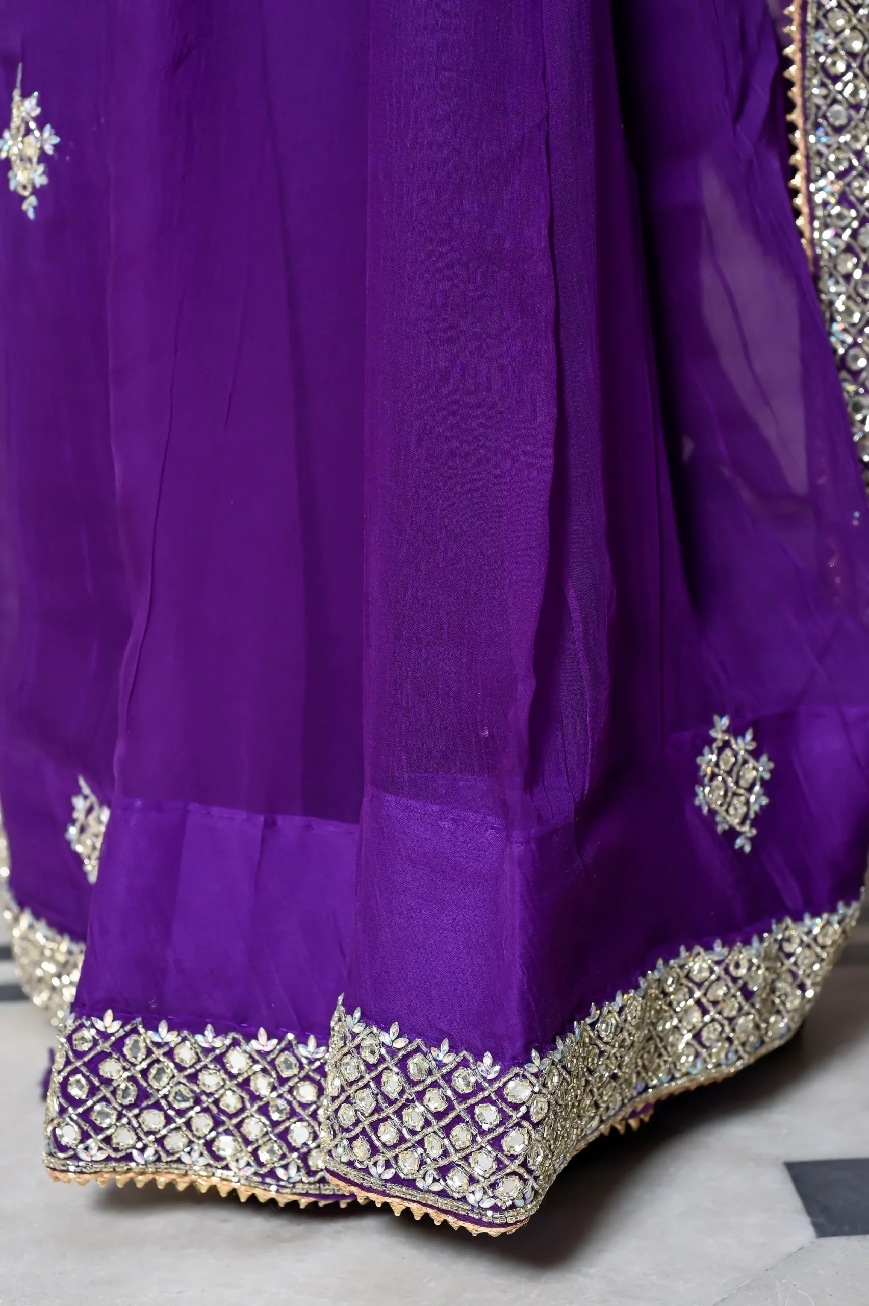 Kareena Chiffon Saree - Image 8