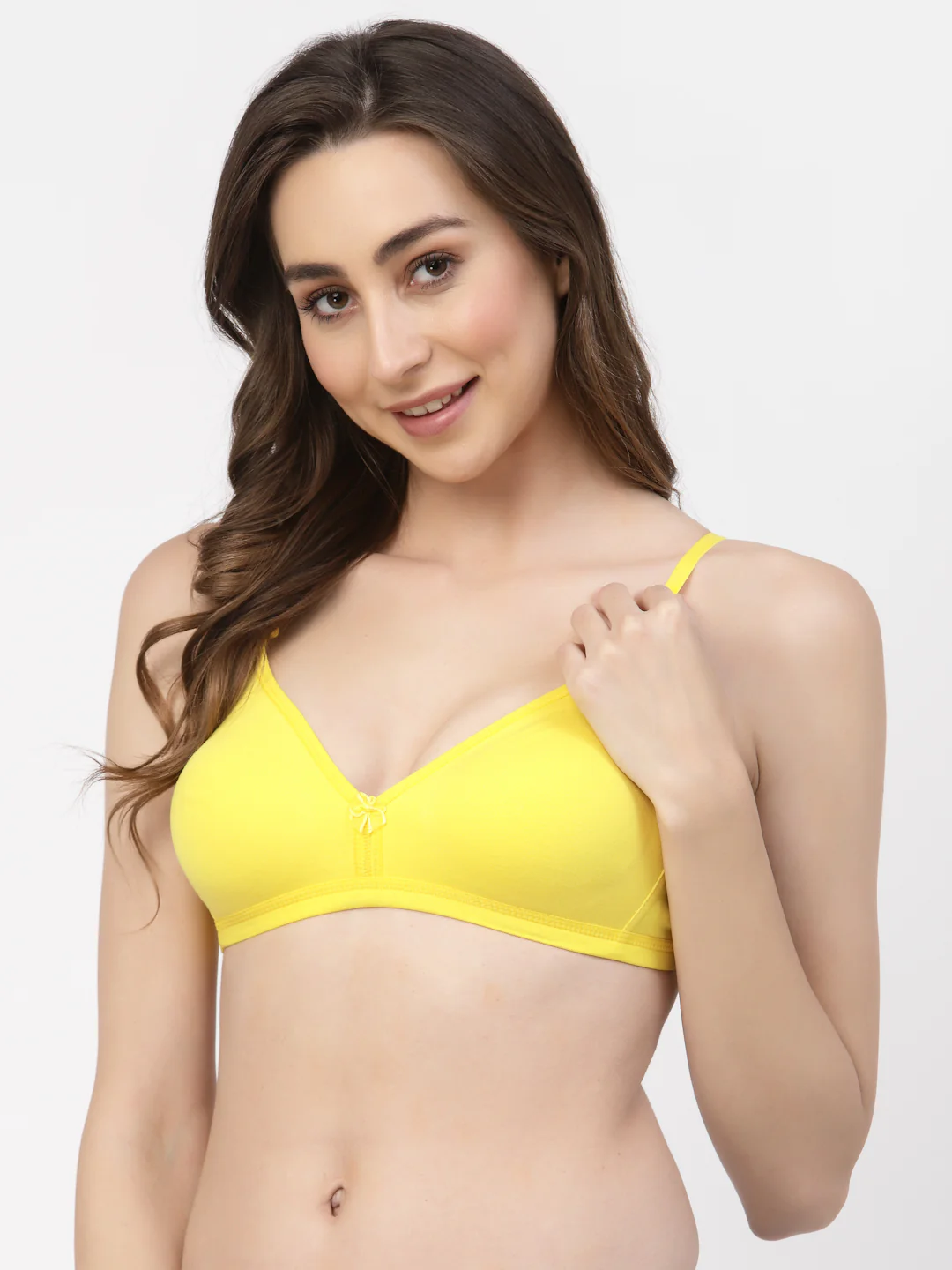 Women's Convertible Straps T-Shirt Bra Non Padded & Non-Wired Medium Coverage - Image 13