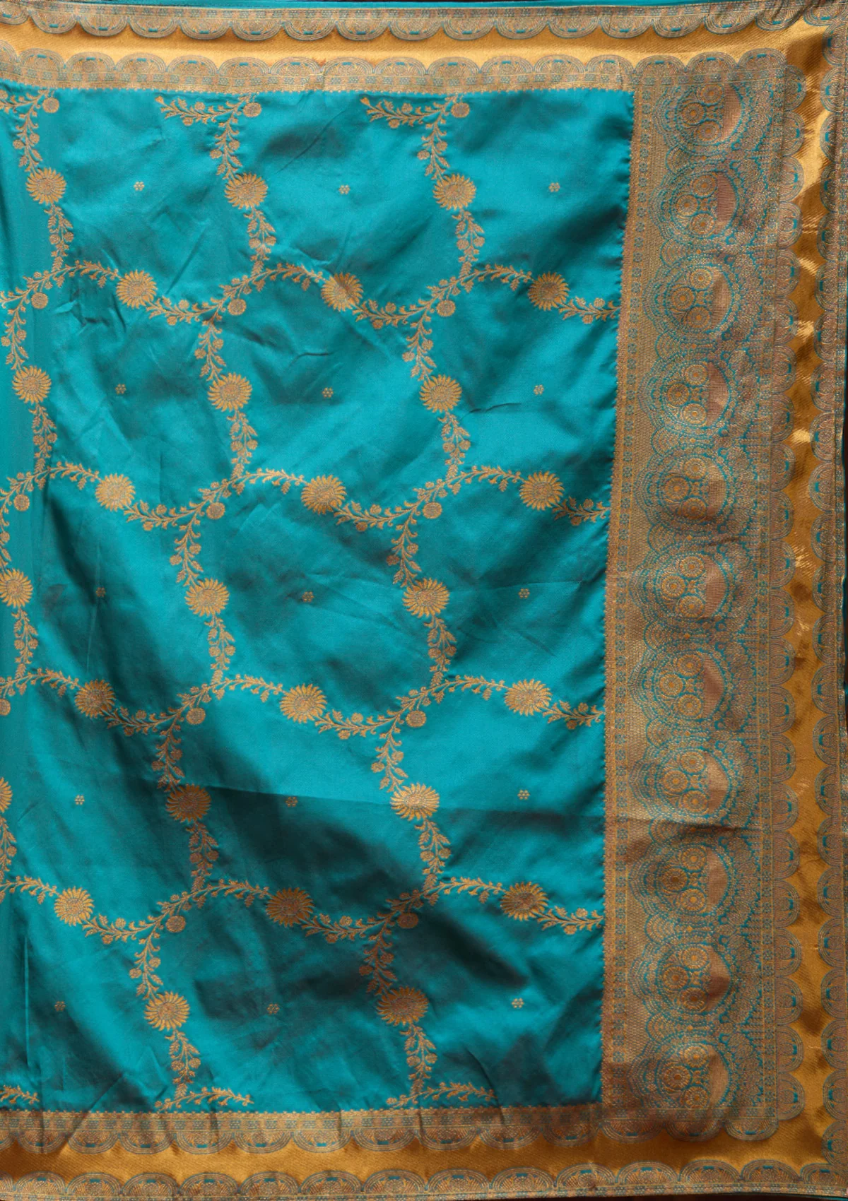 Banarasi Semi-Stitched Lehenga - Image 9