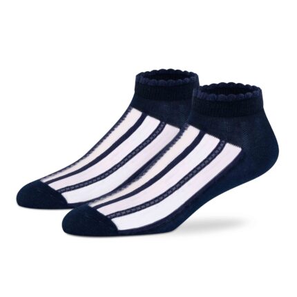 Women Casual Low-Cut Net Socks