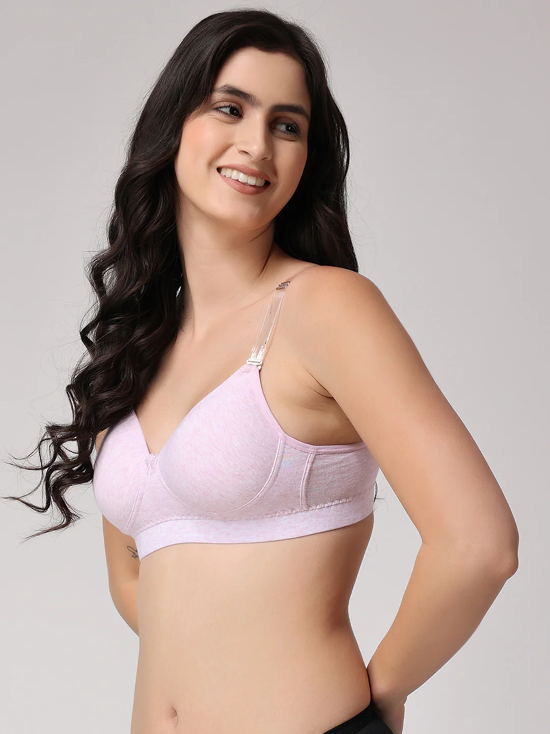Women's Heavily Padded Convertible-Straps T-Shirt Bra - Image 4