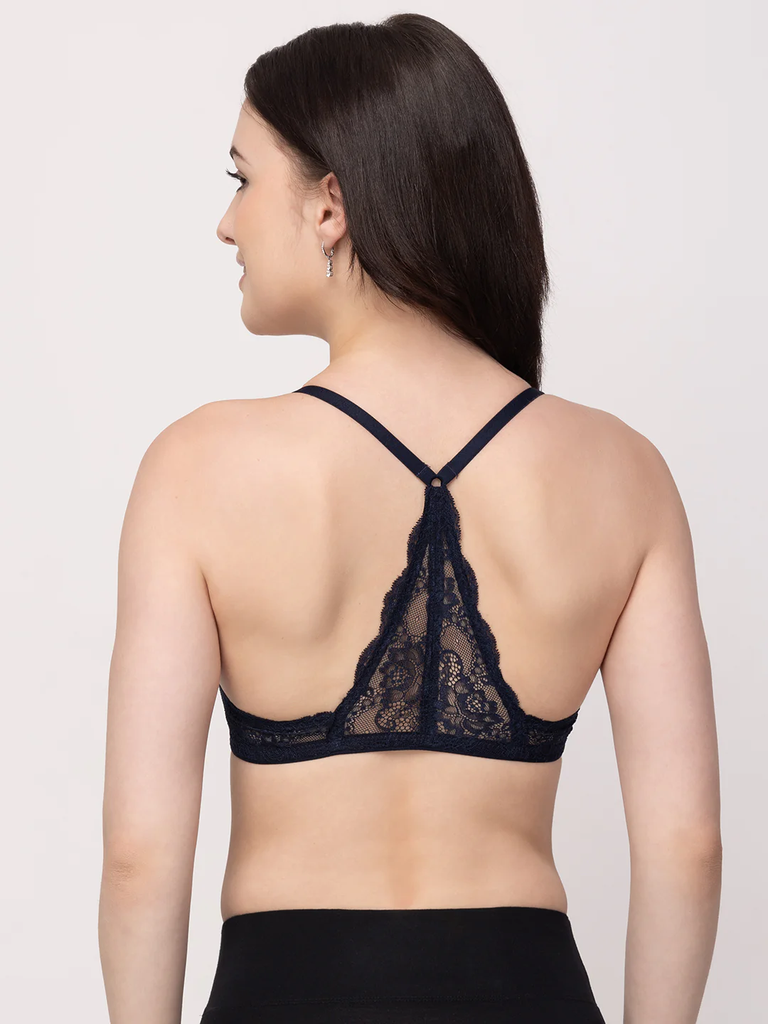 Non-Wired Lightly Padded Medium Coverage Women's Front-Open Bra - Image 6