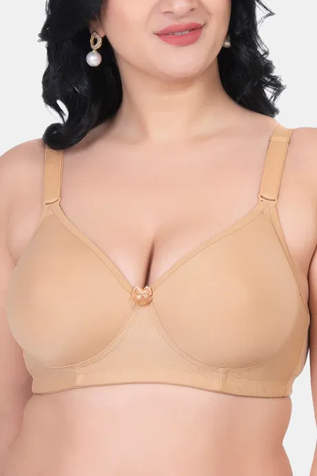 Komli Padded Non Wired Full Coverage T-Shirt Bra - Image 2