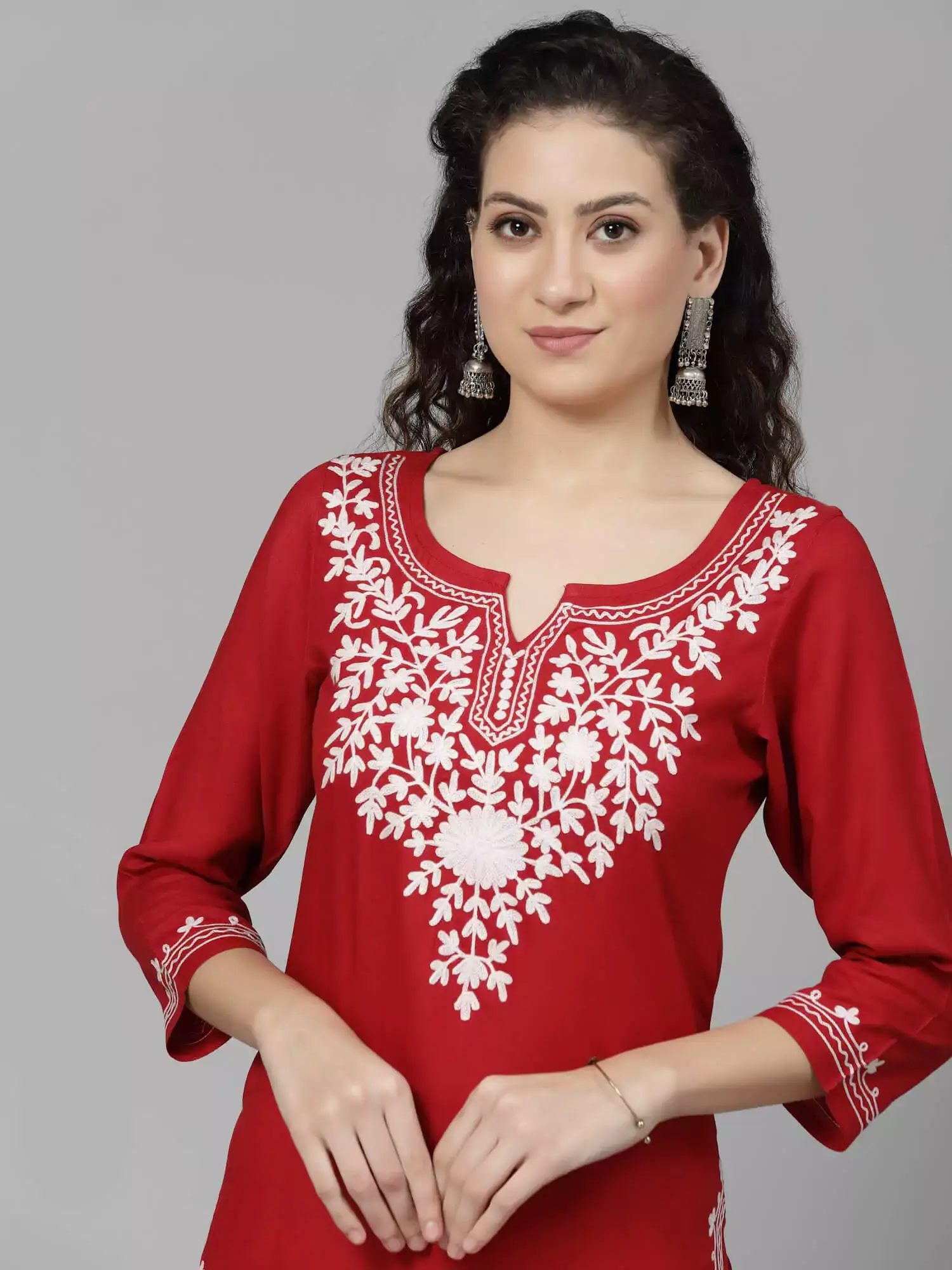 Mehak Red Kurti - Image 4