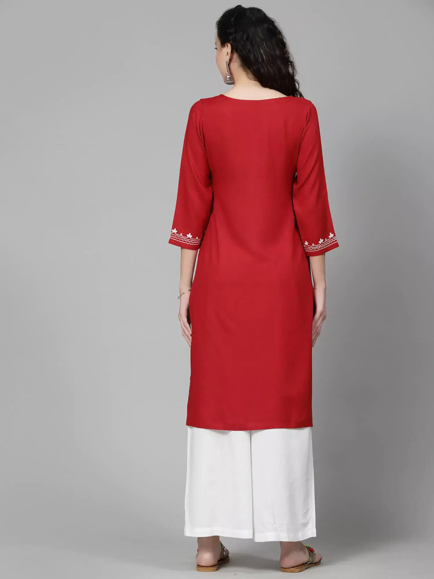Mehak Red Kurti - Image 5