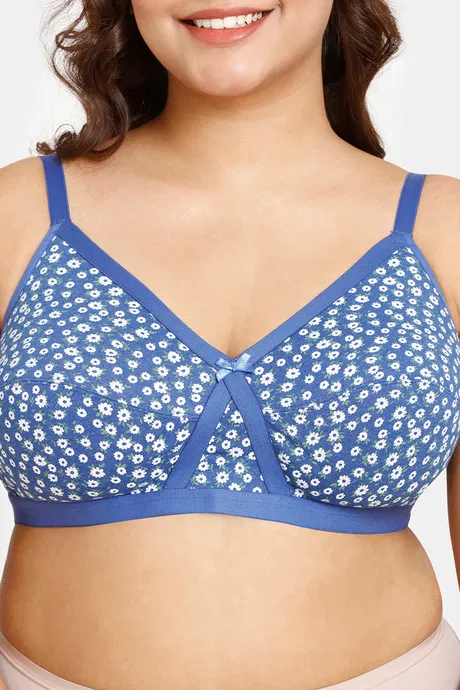 Rosaline Everyday Double Layered Non-Wired 3/4th Coverage Supper Support Bra - Image 4