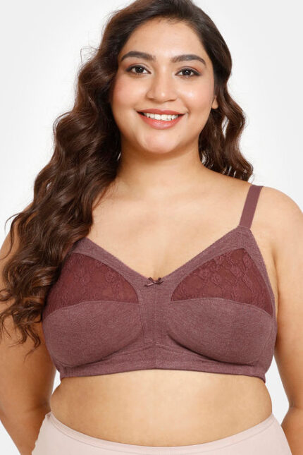 Rosaline Everyday Double Layered Non Wired Full Coverage Super Support Bra