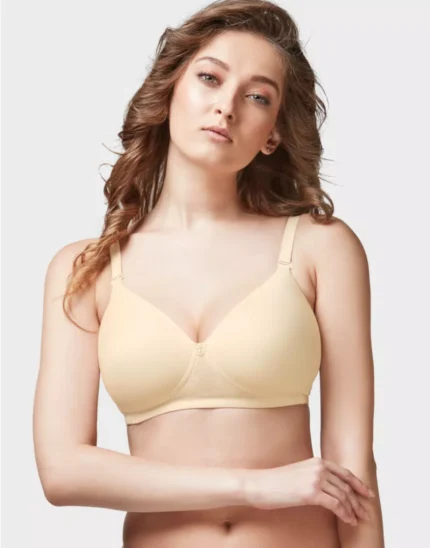 Moulded Feather Non Padded Full Coverage Women Bra