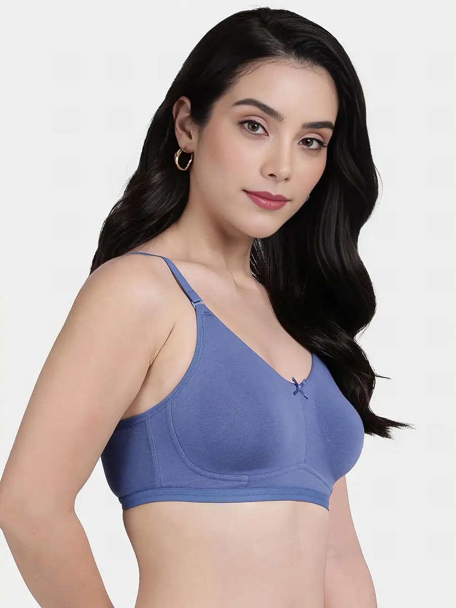 Susie Marlin Solid Full Coverage Moulded Everyday Bra - Image 4