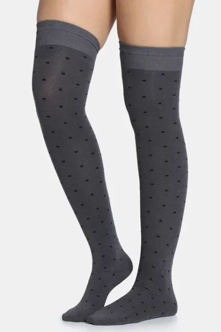 Women's Cotton Elastane Full Length Socks