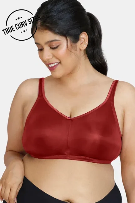 True Curv Double Layered Non Wired Full Coverage Minimiser Bra