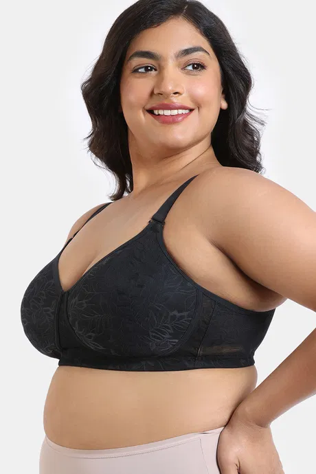 True Curv Lightly Lined Padded Non Wired Full Coverage Super Support Spacer Bra - Image 2