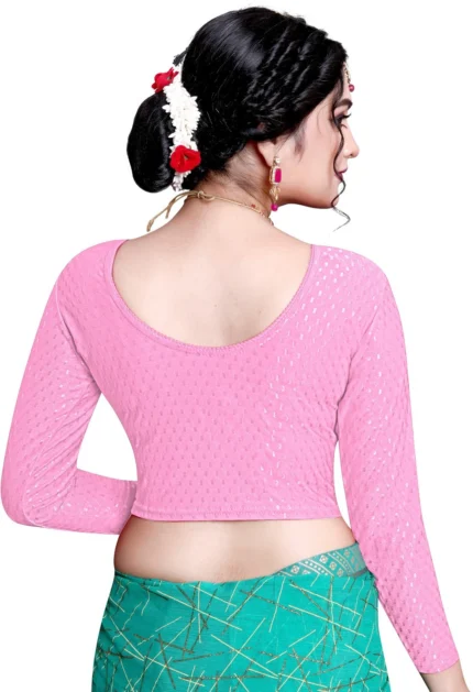 Full Sleeve Round Neck Women Blouse