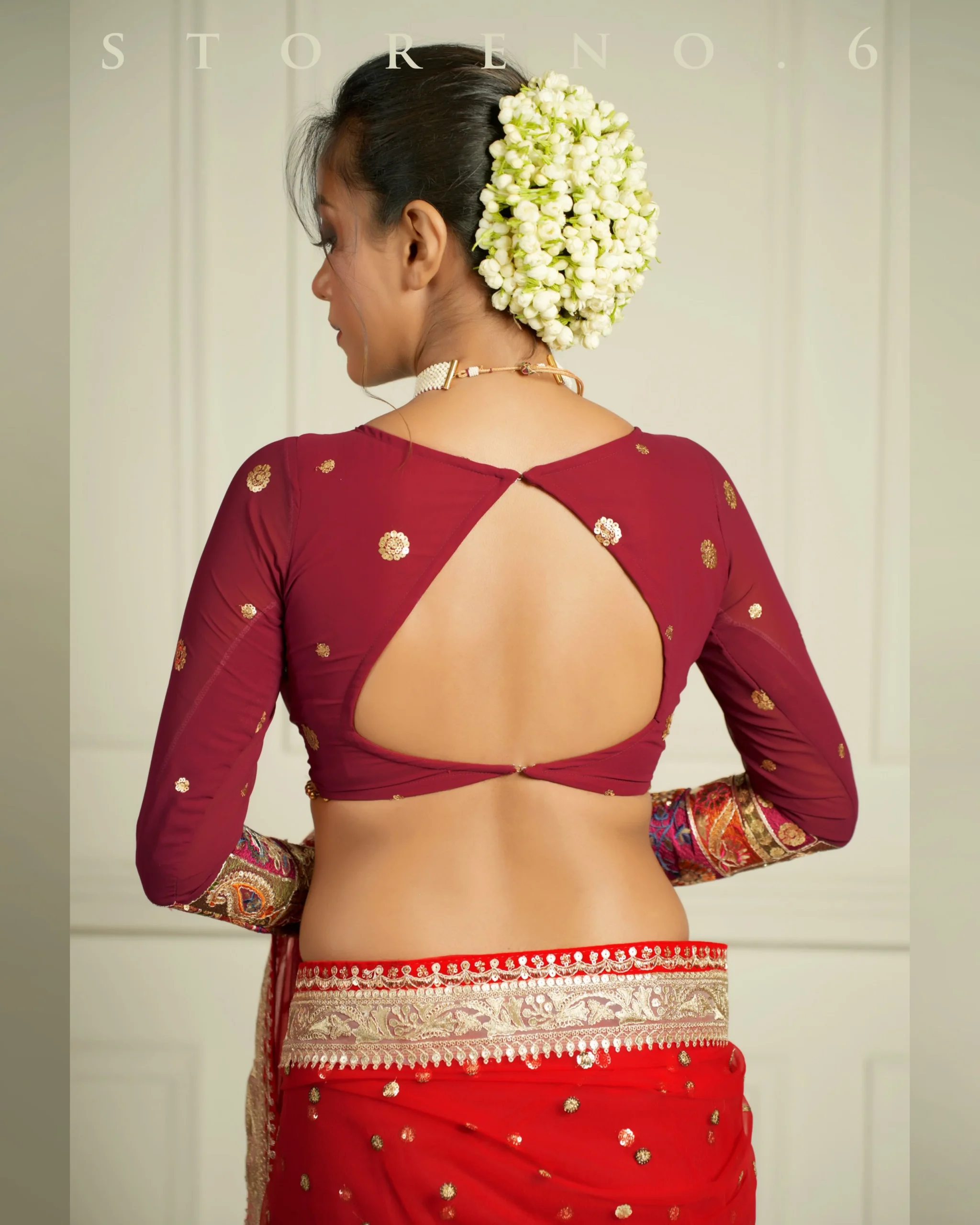 RICH IN MAHOGANY BLOUSE - Image 4