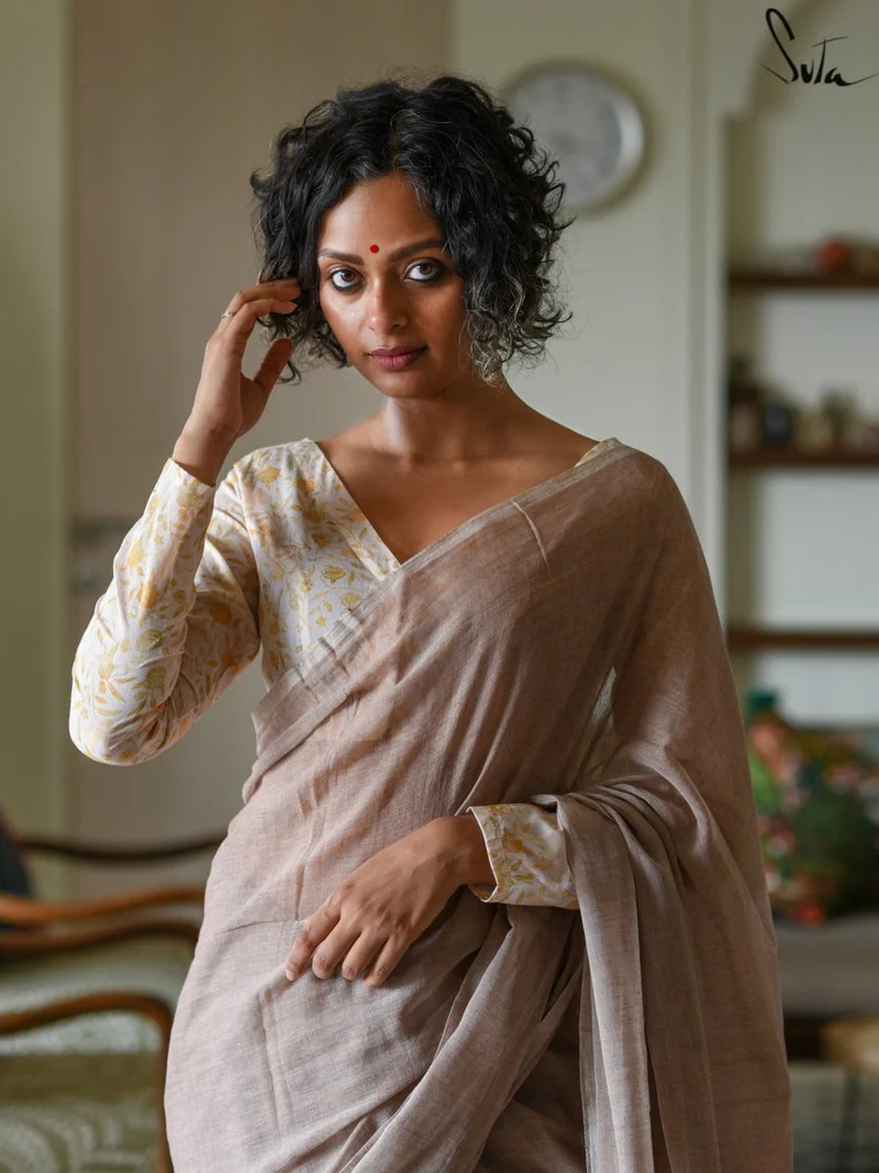 Morning Primrose Cotton Blouse - Image 9